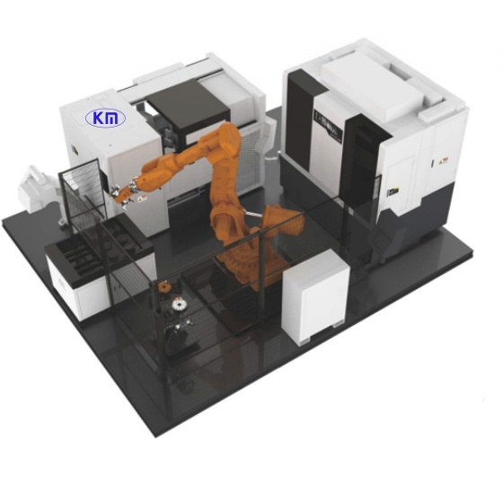 Three Machine Intelligent Production Line